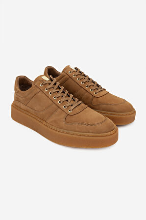 Valmenti Erkek Hakiki Deri Taba Sneakers & Spor Ayakkabı 352 21217 ERK AYK SK24-25 TABA NBK