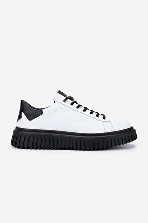 Valmenti Erkek Hakiki Deri Sneakers & Spor Ayakkabı 352 21233 ERK AYK SK24-25 BYZ NAPPA/SYH NAPPA