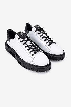 Valmenti Erkek Hakiki Deri Sneakers & Spor Ayakkabı 352 21233 ERK AYK SK24-25 BYZ NAPPA/SYH NAPPA