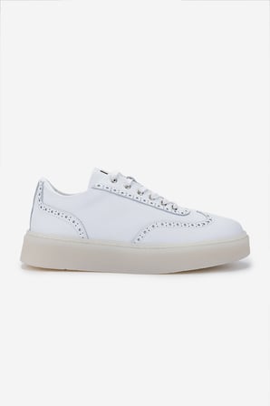 Valmenti Erkek Hakiki Deri Beyaz Sneakers & Spor Ayakkabı 352 21346 ERK AYK SK24-25 BEYAZ NAPPA