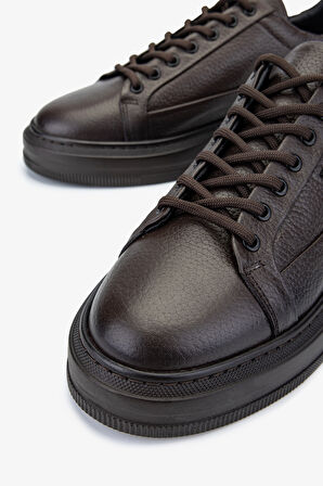 Valmenti Erkek Hakiki Deri Kahverengi Sneakers & Spor Ayakkabı 352 21348 ERK AYK SK24-25 KAHVE FLTR