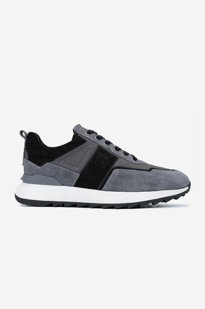 Valmenti Erkek Hakiki Deri Sneakers & Spor Ayakkabı 352 21362 ERK AYK SK24-25 GRI/SYH KMBN