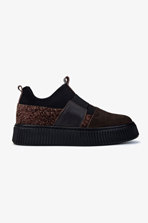 Valmenti Erkek Hakiki Deri Kahverengi Sneakers & Spor Ayakkabı 352 21403 ERK AYK SK24-25 KAHVE