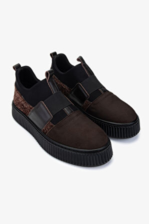 Valmenti Erkek Hakiki Deri Kahverengi Sneakers & Spor Ayakkabı 352 21403 ERK AYK SK24-25 KAHVE