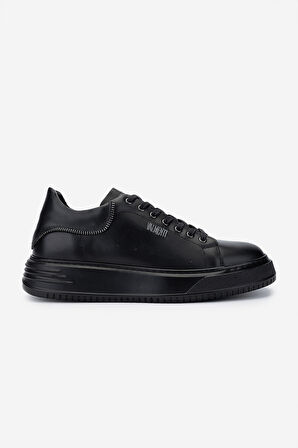 Valmenti Erkek Hakiki Deri Siyah Sneakers & Spor Ayakkabı 352 21094 ERK AYK SK24-25 SIYAH NAPPA