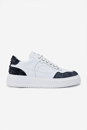 Valmenti Erkek Hakiki Deri Sneakers & Spor Ayakkabı 352 21060 ERK AYK SK24-25 BYZ/LACI TIFTIK