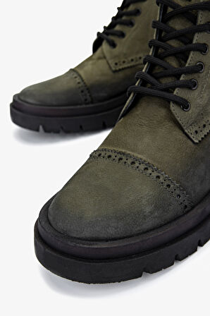 Valmenti Erkek Hakiki Deri Casual Bot 352 21611 ERK BOT SK24-25 HAKI FNSJ