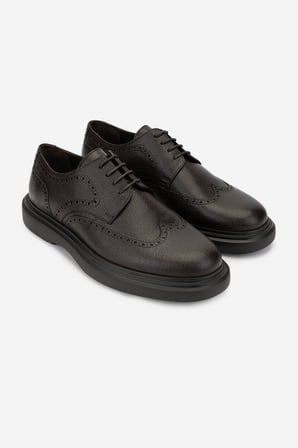 Valmenti Erkek Hakiki Deri Kahverengi Casual Ayakkabı 183 30462 ERK AYK SK24-25 KAHVE