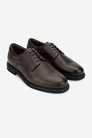 Valmenti Erkek Hakiki Deri Kahverengi Casual Ayakkabı 183 30154 ERK AYK SK24-25 KAHVE FLTR