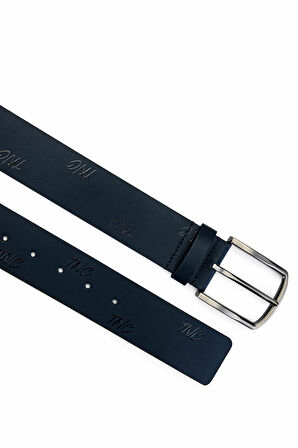 Tamer Tanca Erkek Hakiki Deri Lacivert Spor Kemer 1041 4500 ERK KEMER Y24 LACIVERT