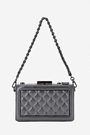 Valmenti Kadın Vegan Metalik Omuz Çanta 921 26905 BN CANTA SK24-25 PEWTER