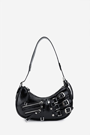 Valmenti Kadın Vegan Siyah Omuz Çanta 921 26878 BN CANTA SK24-25 BLACK