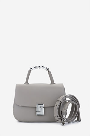Valmenti Kadın Vegan Gri Omuz Çanta 921 26858 BN CANTA SK24-25 GRAY