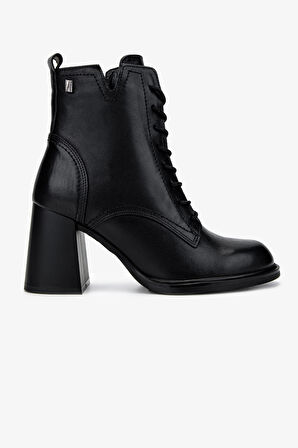 Valmenti Kadın Hakiki Deri Siyah Casual Bot 322 2453450 BN BOT SK24-25 SIYAH ANALIN