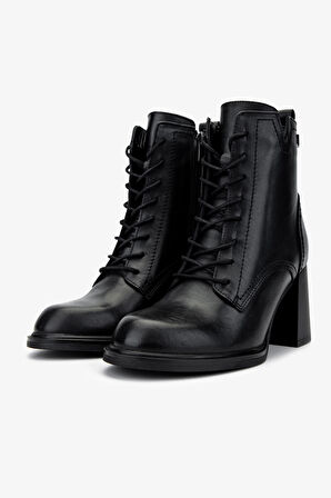 Valmenti Kadın Hakiki Deri Siyah Casual Bot 322 2453450 BN BOT SK24-25 SIYAH ANALIN