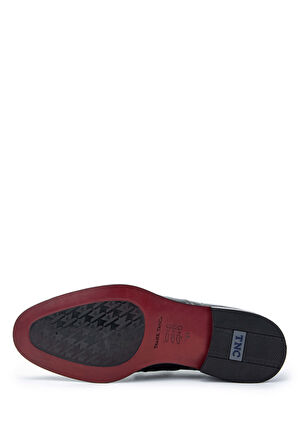 Tamer Tanca Erkek Hakiki Deri Siyah Kroko Loafer Ayakkabı 342 8999 ERK AYK SK24-25 SIYAH KROKO