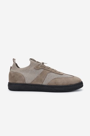 Valmenti Erkek Deri & Tekstil Vizon Sneakers & Spor Ayakkabı 698 1149-4 ERK AYK SK24-25 VIZON TRIKO