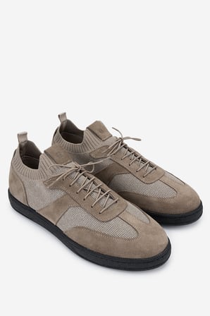 Valmenti Erkek Deri & Tekstil Vizon Sneakers & Spor Ayakkabı 698 1149-4 ERK AYK SK24-25 VIZON TRIKO