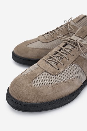 Valmenti Erkek Deri & Tekstil Vizon Sneakers & Spor Ayakkabı 698 1149-4 ERK AYK SK24-25 VIZON TRIKO