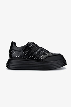 Valmenti Erkek Hakiki Deri Siyah Sneakers & Spor Ayakkabı 698 1139-2 ERK AYK SK24-25 SIYAH ZMB