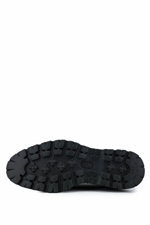 Tamer Tanca Erkek Hakiki Deri Siyah Açma Casual Ayakkabı 987 131 ERK AYK SK24-25 SIYAH ACMA