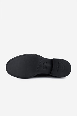 Valmenti Erkek Hakiki Deri Siyah Açma Casual Ayakkabı 537 3569 ERK AYK SK24-25 SIYAH ACMA