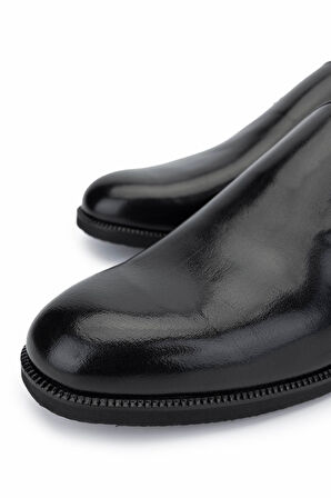 Tamer Tanca Erkek Hakiki Deri Siyah Loafer Ayakkabı 1047 8356 ERK AYK SK24-25 SIYAH BFL