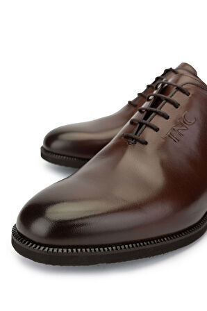 Tamer Tanca Erkek Hakiki Deri Taba Bufalo Klasik Ayakkabı 1047 8357 ERK AYK SK24-25 TABA BFL