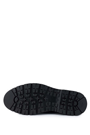 Tamer Tanca Erkek Hakiki Deri Siyah Süet Casual Ayakkabı 698 1153-2 ERK AYK SK24-25 SIYAH SUET