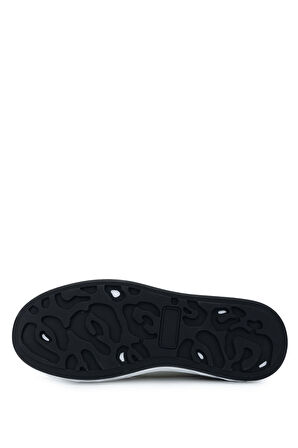 Tamer Tanca Erkek Hakiki Deri Beyaz Casual Ayakkabı 381 20565 ERK AYK SK24-25 BEYAZ DR/MET