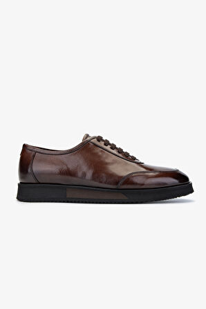 Valmenti Erkek Hakiki Deri Taba Sneakers & Spor Ayakkabı 477 70915 ERK AYK SK24-25 TABA