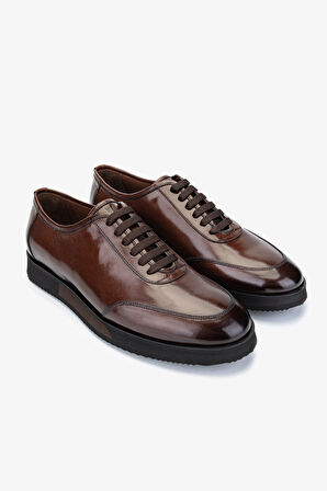 Valmenti Erkek Hakiki Deri Taba Sneakers & Spor Ayakkabı 477 70915 ERK AYK SK24-25 TABA