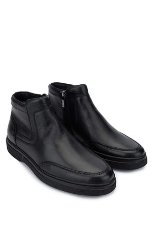 Rossi Erkek Hakiki Deri Siyah Casual Bot 668 1287PZA ERK BOT SK24-25 NERO