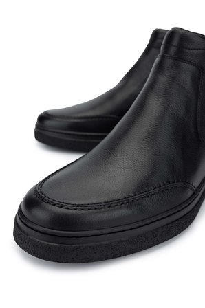 Rossi Erkek Hakiki Deri Siyah Casual Bot 668 1287PZA ERK BOT SK24-25 NERO