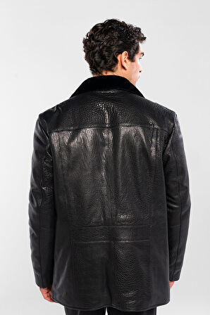 Tamer Tanca Erkek Hakiki Deri Siyah Jumbo Deri Mont 1000 2009 ERK DERIMONT SK24/25 SIYAH JUMBO