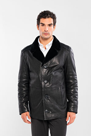 Tamer Tanca Erkek Hakiki Deri Siyah Jumbo Deri Mont 1000 2009 ERK DERIMONT SK24/25 SIYAH JUMBO