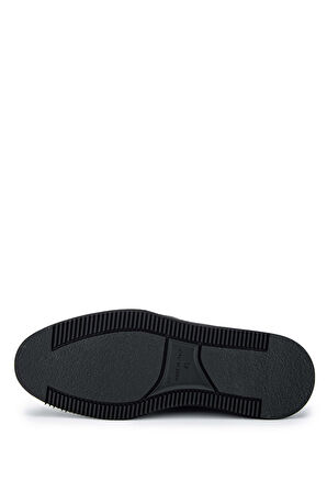 Giampiero Nicola Erkek Hakiki Deri Siyah Casual Ayakkabı 664 401110A ERK AYK SK24-25 NERO