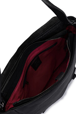 Bruno Rossi Bag Erkek Hakiki Deri Siyah Sırt Çantası 1048 332 ERK CANTA SK24-25 NERO