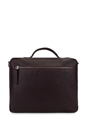 Bruno Rossi Bag Erkek Hakiki Deri Kahverengi Evrak Çantası 1048 330 ERK CANTA SK24-25 COFFEE