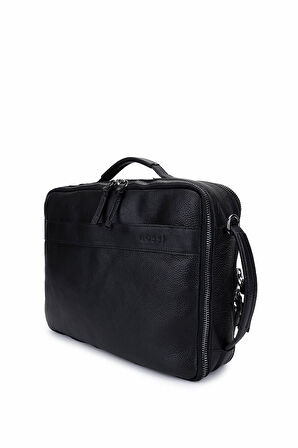 Bruno Rossi Bag Erkek Hakiki Deri Siyah Sırt Çantası 1048 331 ERK CANTA SK24-25 NERO