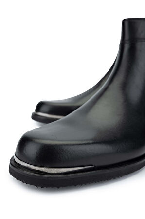 Tamer Tanca Erkek Hakiki Deri Siyah Casual Bot 183 40003 ERK BOT SK24-25 SIYAH