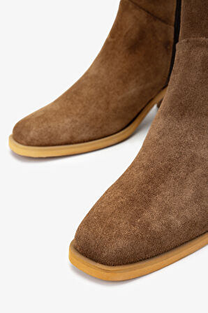 Valmenti Kadın Hakiki Deri Tütün Süet Casual Bot 35 1581 BN BOT SK24-25 TUTUN SUET