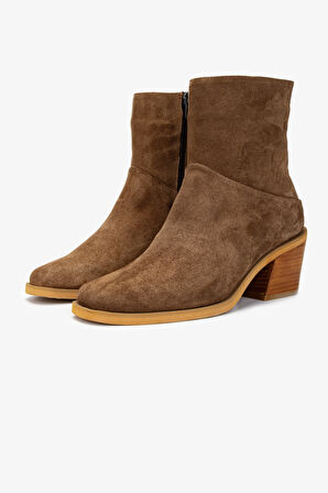 Valmenti Kadın Hakiki Deri Tütün Süet Casual Bot 35 1581 BN BOT SK24-25 TUTUN SUET