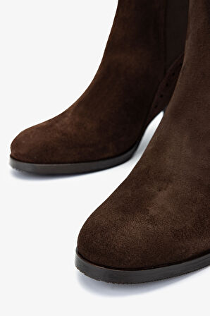 Valmenti Kadın Hakiki Deri Kahverengi Süet Casual Bot 35 5619 BN BOT SK24-25 KAHVE SUET