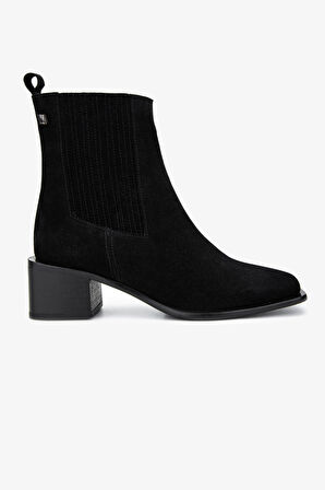 Valmenti Kadın Hakiki Deri Siyah Süet Casual Bot 35 5601 BN BOT SK24-25 SIYAH SUET