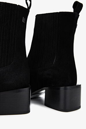 Valmenti Kadın Hakiki Deri Siyah Süet Casual Bot 35 5601 BN BOT SK24-25 SIYAH SUET