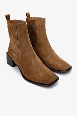 Valmenti Kadın Hakiki Deri Tütün Süet Casual Bot 35 5601 BN BOT SK24-25 TUTUN SUET