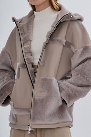 Valmenti Kadın Kürk Vizon Mont 616 6472 BN KURK SK24/25 VIZON