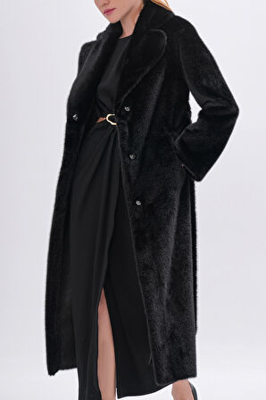 Valmenti Kadın Tekstil Siyah Mont 616 6570 BN PLS MONT SK24/25 SIYAH