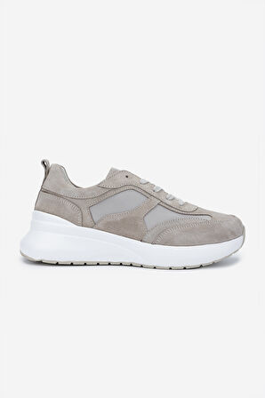Valmenti Kadın Sneakers & Spor Ayakkabı 1050 05 BN AYK SK24-25 BEJ SUET/BEJ PRST